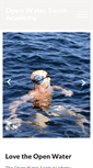 Mobile Screenshot of openwaterswimacademy.com